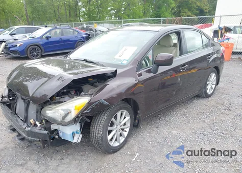 2012 Subaru Impreza 2.0I Premium from USA, damaged, VIN JF1GJAC66CH021643